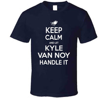 Load image into Gallery viewer, Kyle Van Noy Keep Calm New England Football Fan T Shirt - image_8b6176f4-ab94-4242-8b4d-aaa329160d59