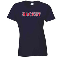 Load image into Gallery viewer, Roger Clemens Rocket Hall of Fame Boston Baseball Fan T Shirt - image_8b7bcff5-402f-4db4-8283-bcdd5ca86eca