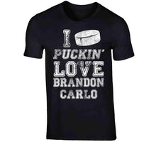 Load image into Gallery viewer, Brandon Carlo I Love Boston Hockey Fan T Shirt - image_8bb37ead-ae91-4e97-a9c5-57c3e48541ca