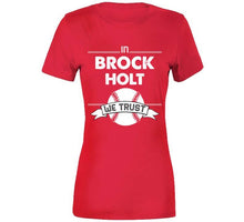 Load image into Gallery viewer, Brock Holt We Trust Boston Baseball Fan T Shirt - image_8c3cb391-142d-4099-8197-82a813270a31