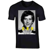 Load image into Gallery viewer, Bobby Orr D Man Profile Boston Hockey Fan T Shirt - image_8c7abbe8-36ab-461d-99f7-213ffa52e291