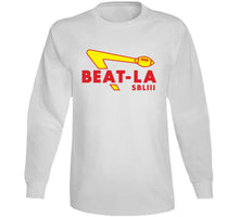 Load image into Gallery viewer, Funny Beat LA in out Parody New England Football Fan T Shirt - image_8d16a6c6-284d-46e4-9db6-e80175755c7d