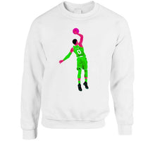 Load image into Gallery viewer, Boston Basketball Jayson Tatum Dunk Fan T Shirt - image_8dd38655-1ec7-4d3e-8d15-0efc44cd4774