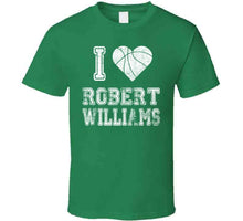 Load image into Gallery viewer, Robert Williams I Heart Boston Basketball Fan T Shirt - image_8ebf0011-ffb7-481a-bb60-3b6987de6707