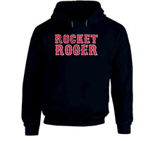 Load image into Gallery viewer, Roger Clemens Rocket Roger Hall of Fame Boston Baseball Fan T Shirt - image_8f48c702-bda8-4cac-ba6c-111a5deba344