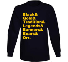 Load image into Gallery viewer, Boston Hockey Fan Tradition Names T Shirt - image_8f6945c5-aba9-4baf-beee-5f7d9f5b62fc