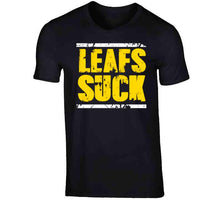 Load image into Gallery viewer, Leafs Suck Boston Playoff Hockey Fan T Shirt - image_907b90ff-6d8b-4ee2-b8b6-e15f0d34573a