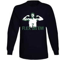Load image into Gallery viewer, Jaylen Brown Flex On Em Boston Basketball Fan T Shirt - image_90f7ece0-abbc-424e-868d-b7ae52988735