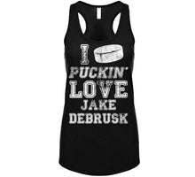 Load image into Gallery viewer, Jake DeBrusk I Love Boston Hockey Fan T Shirt - image_9207aa1a-a264-4a8a-a532-7e5834f76734