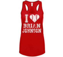 Load image into Gallery viewer, Brian Johnson I Heart Boston Baseball Fan T Shirt - image_92d03e9e-97a4-43dd-9936-8d81250b0b63