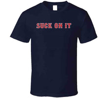 Load image into Gallery viewer, Alex Cora Suck On It New York Boston Baseball Fan T Shirt - image_93291b7a-24e5-4e76-aa73-1ccbeea20aa7