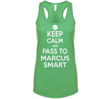 Load image into Gallery viewer, Marcus Smart Keep Calm Boston Basketball Fan T Shirt - image_93e0d2e1-48f7-41e7-b524-6c88f43fdfa1