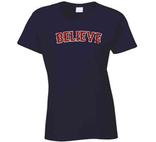 Load image into Gallery viewer, Believe In Boston Baseball Fan Distressed T Shirt - image_9413a14a-4189-4ace-99f6-8ac01c9b97b3