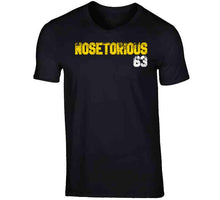 Load image into Gallery viewer, Brad Marchand 63 Nosetorious Boston Hockey Fan T Shirt - image_9446efbb-a32b-41b3-ab4d-40d3045cb537