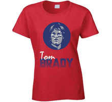 Load image into Gallery viewer, Retro 80s Style Tom Brady New England Football Fan T Shirt - image_95108980-9644-4ef5-84fb-a24c6f734531