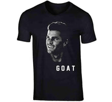 Load image into Gallery viewer, Goat Tom Brady New England Football Fan T Shirt - image_95647491-20fd-4427-ad8e-c4f333bb54cd