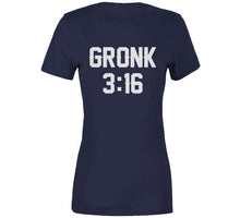 Load image into Gallery viewer, Gronk 316 Rob Gronkowski New England Football Fan T Shirt - image_96f2c360-2654-4ed5-aecf-a3e2d47ed596