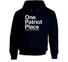 Load image into Gallery viewer, One Patriot Place New England Football Fan T Shirt - image_9777759c-5e67-4a24-a557-7c2256bfff18