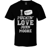 Load image into Gallery viewer, John Moore I Love Boston Hockey Fan T Shirt - image_97da108e-d855-4e6b-bb1d-e39de7b431b6