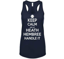 Load image into Gallery viewer, Heath Hembree Keep Calm Boston Baseball Fan T Shirt - image_984651f8-b881-4485-aa39-3398a6c655cf