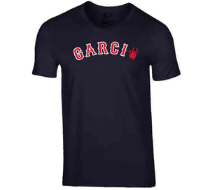 Boston Faithful Garcia Baseball Fan Navy V2 T Shirt - image_989d4eed-0218-4fe1-9d4a-c732482d1939