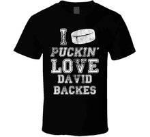 Load image into Gallery viewer, David Backes I Love Boston Hockey Fan T Shirt - image_98b53932-19db-4c20-839f-f05f709443b7