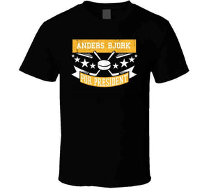 Anders Bjork For President Boston Hockey Fan T Shirt - image_9941c602-96f0-4caa-b1e3-e64d32bbd060