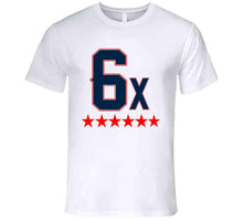 Load image into Gallery viewer, 6 Time World Champs New England Football T Shirt - image_99429e91-502d-4713-8b2f-9922cf920e15