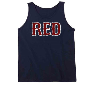 Boston Baseball Fan RED Distressed T Shirt - image_9a81738d-68e5-4037-8b73-483ad548425b