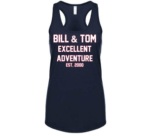 Bill And Tom Excellent Adventure Est 2000 New England Football Fan T Shirt - image_9abe11f1-31bc-4262-9955-366d0ccd703f