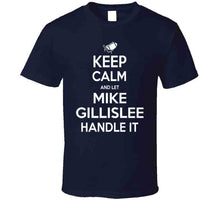 Load image into Gallery viewer, Mike Gillislee Keep Calm New England Football Fan T Shirt - image_9b31c3f8-8b84-4e28-8478-fe2bb75b4953