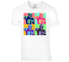 Load image into Gallery viewer, Rob Gronkowski The Gronk Warhol Style New England Football Fan T Shirt - image_9bb035f6-4bc3-463a-a59d-1f275c7fa530