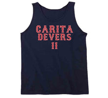 Load image into Gallery viewer, Rafael Devers Carita Boston Baseball Fan T Shirt - image_9bdf9e32-c70a-49ab-a2a3-5d9e77666d5a