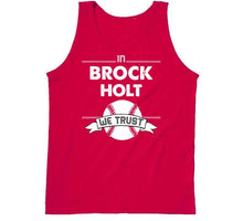 Load image into Gallery viewer, Brock Holt We Trust Boston Baseball Fan T Shirt - image_9c948877-220f-44db-8070-047410c49f57