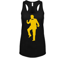Load image into Gallery viewer, Boston Rene Rancourt Silhouette Fist Pump Hockey Fan T Shirt - image_9f5663c8-6779-4b07-9477-5b7ce2a391b9
