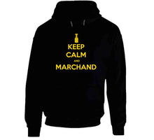 Load image into Gallery viewer, Keep Calm And Marchand Boston Hockey Fan T Shirt - image_9f96dfcd-832a-40f1-bf29-640365f2d282
