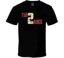 Load image into Gallery viewer, AJ Dillon The Sauce Boston College Football Fan T Shirt - image_9ffec979-0026-49fe-95a8-ea66fb2bb359