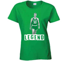 Load image into Gallery viewer, Larry Legend Bird GOAT Boston Basketball Fan T Shirt - image_a02b552b-2eec-4af5-9bc6-6cd91044634e