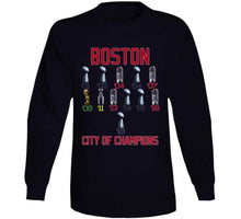 Load image into Gallery viewer, City Of Champions Boston Baseball Fan Champion Fan T Shirt - image_a03f5837-b86f-464e-b107-cb5fb50b565a
