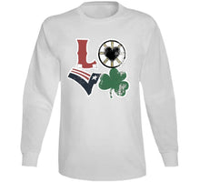 Load image into Gallery viewer, Boston Sports Teams Boston Love Hockey Basketball Football Baseball Fan T Shirt - image_a0e8b5a9-702a-46df-93ea-64495ef13435