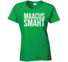 Load image into Gallery viewer, Marcus Smart Maacus Smaht Boston Basketball Fan v2 T Shirt - image_a42ad885-4434-43c5-8fd5-0d4d050b0ad5