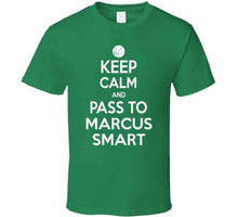 Load image into Gallery viewer, Marcus Smart Keep Calm Boston Basketball Fan T Shirt - image_a440f1f0-69f6-4600-9635-d0eecb1aa3e4