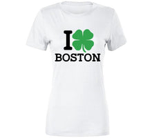Load image into Gallery viewer, I Love Boston St Pat's T Shirt - image_a4bf4254-0297-4ffe-8a4b-7f6e3dd0e3d7