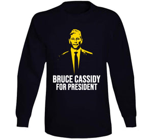 Bruce Cassidy For President Boston Hockey Fan T Shirt - image_a4f8acfd-ee75-48b1-89ea-25bfc88115ec