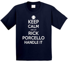 Load image into Gallery viewer, Rick Porcello Keep Calm Boston Baseball Fan T Shirt - image_a52df502-1ef2-4768-b338-b4d427d1a59a