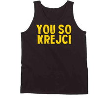 Load image into Gallery viewer, David Krejci You So Krejci Boston Hockey Fan T Shirt - image_a52e9307-b16a-4ddf-b0f0-5b03997adc3c