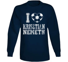 Load image into Gallery viewer, Krisztian Nemeth I Heart New England Soccer T Shirt - image_a5efff20-47e6-4292-b655-68ddca4850e9