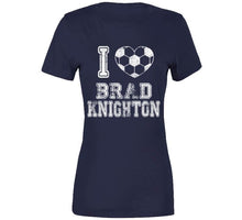 Load image into Gallery viewer, Brad Knighton I Heart New England Soccer T Shirt - image_a63029c5-cb10-4bd7-8606-fa55e4c6357e