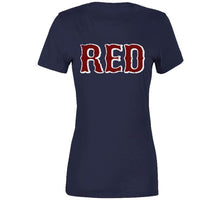 Load image into Gallery viewer, Boston Baseball Fan RED Distressed T Shirt - image_a6966de0-172b-4c7c-8c8f-c82b55758fc8