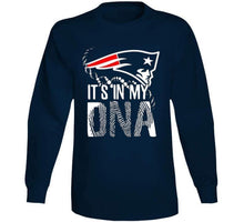 Load image into Gallery viewer, Its in My DNA New England Football Fan T Shirt - image_a7bba61e-fad2-4f5f-8ac7-4ba484f529a7